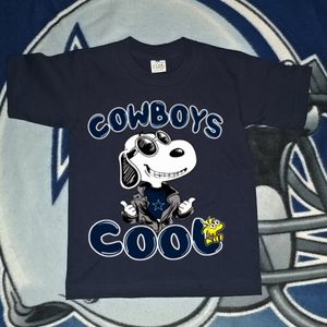 Dallas Cowboys 'Snoopy Cool Toddler Tee size 4T small